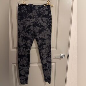 lululemon athletica Black Tie-Dye Leggings